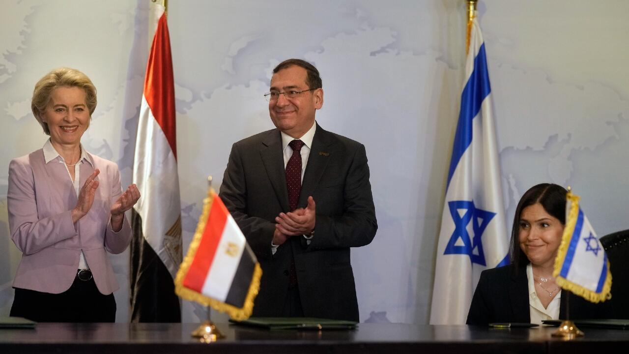 Egypt and Israel will export natural gas to Europe after agreement with